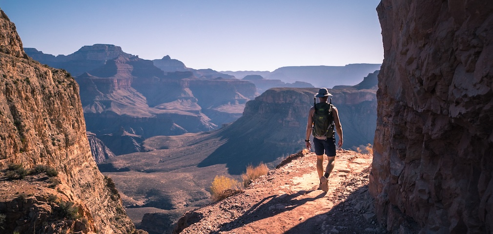 Hiking the South Rim