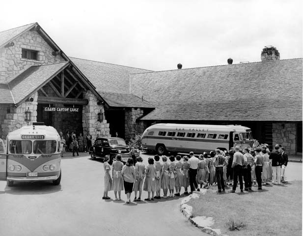 Historic Photo of Grand Canyon Lodge