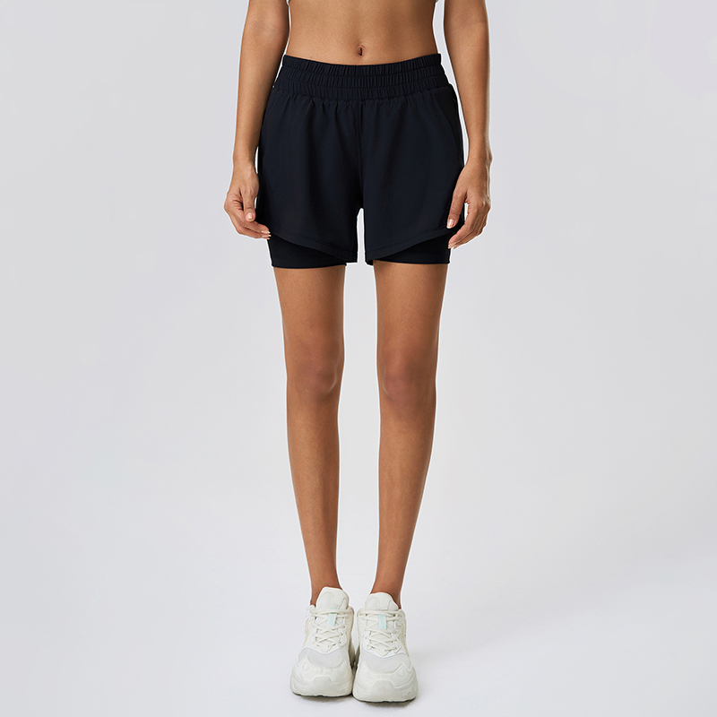Aero athletic shorts for women