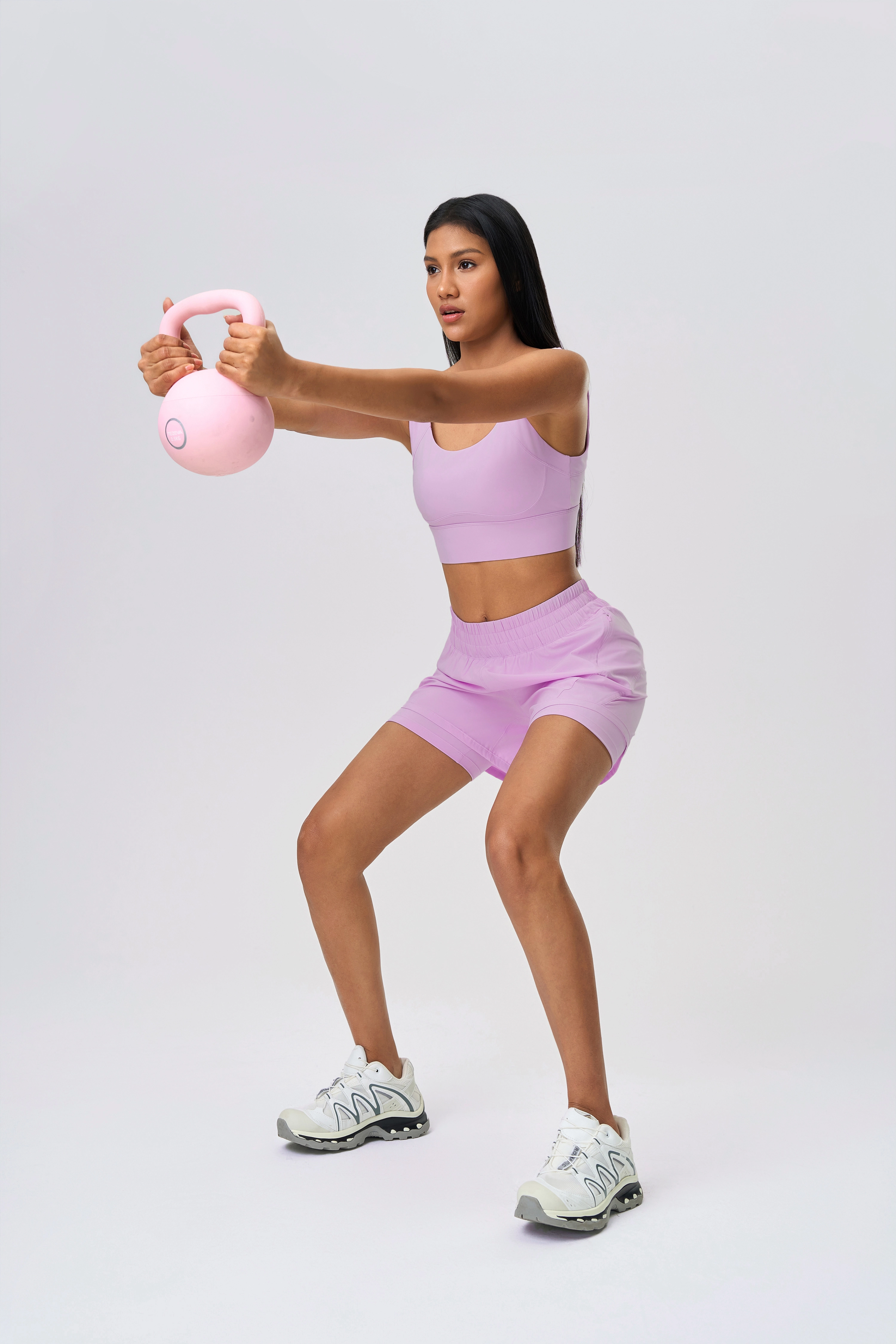 Aero athletic shorts for women