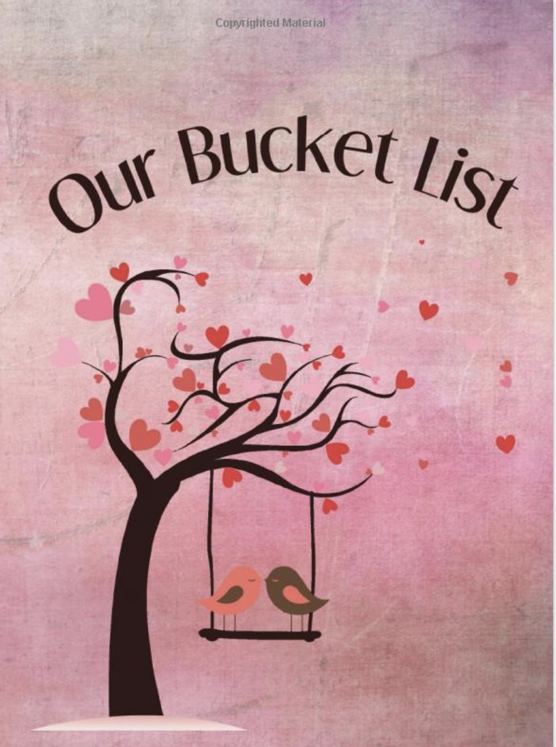 Book cover for Our Bucket List Journal