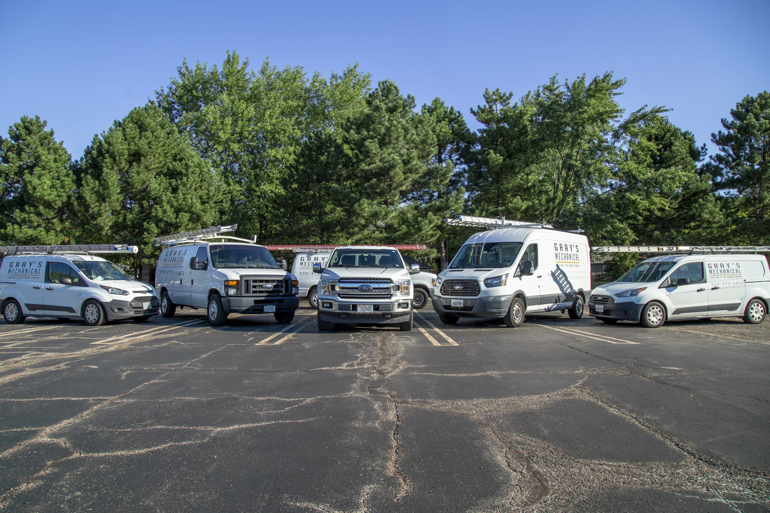 HVAC maintenance work
