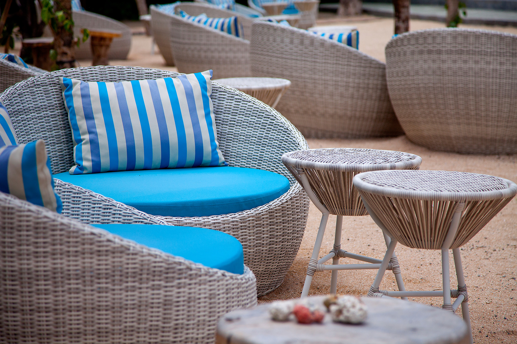 Mahagiri Beach Club Seating