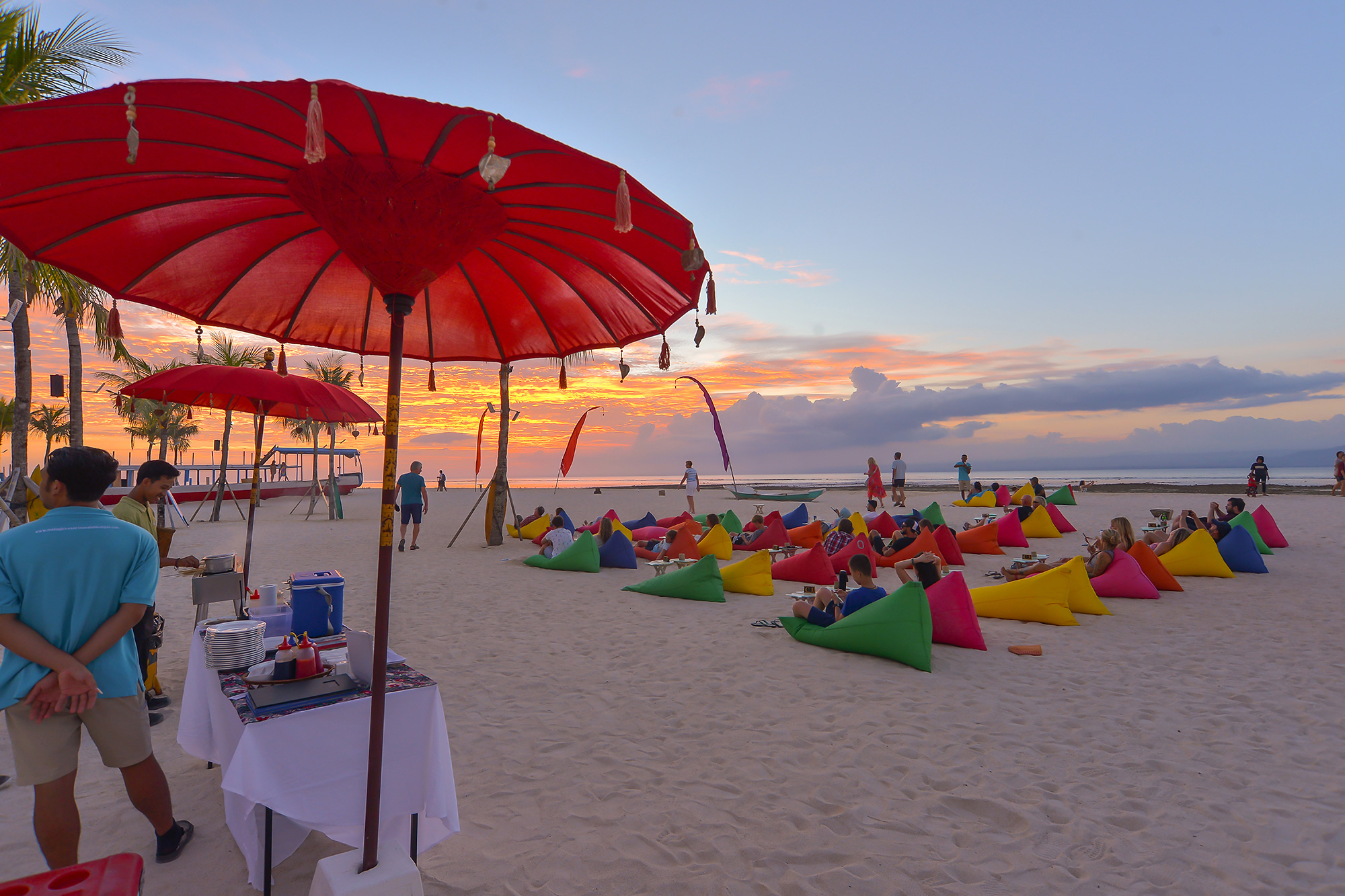 Mahagiri Beach Club Sunset View