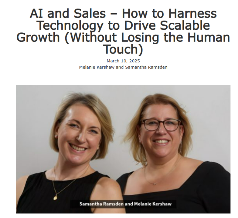 Image of Sam and Melanie in Digital First Magazine Image of Sam and Melanie in Digital First Magazine
