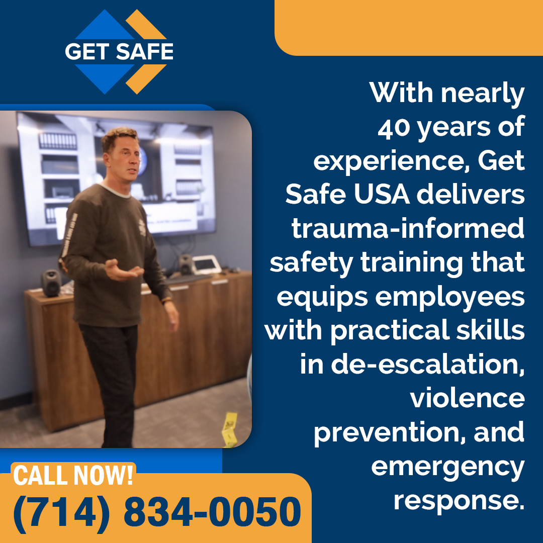 Get Safe USA delivers trauma-informed safety training with 40 years of experience.