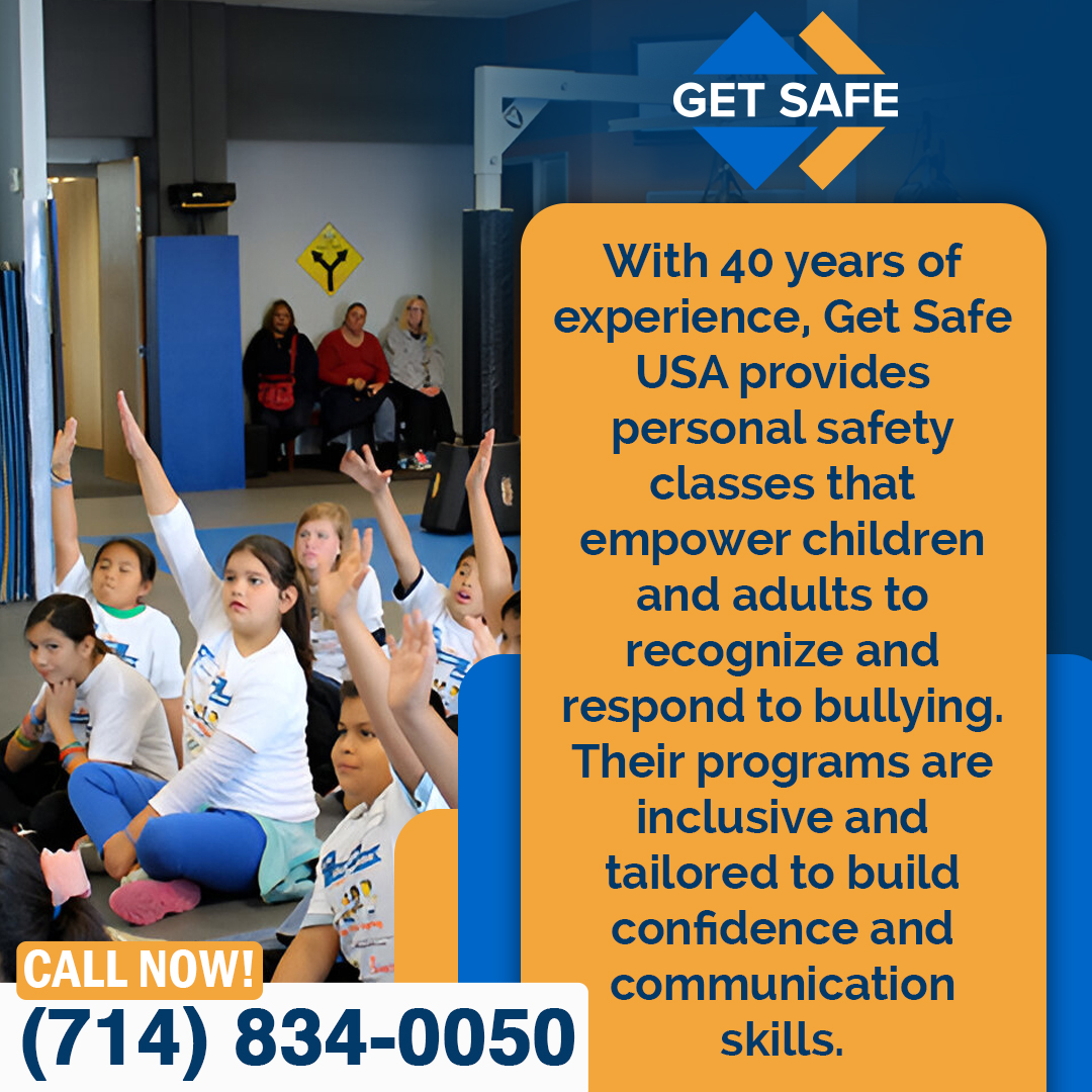 Get Safe USA personal safety classes empower children and adults. Get Safe USA personal safety classes empower children and adults.