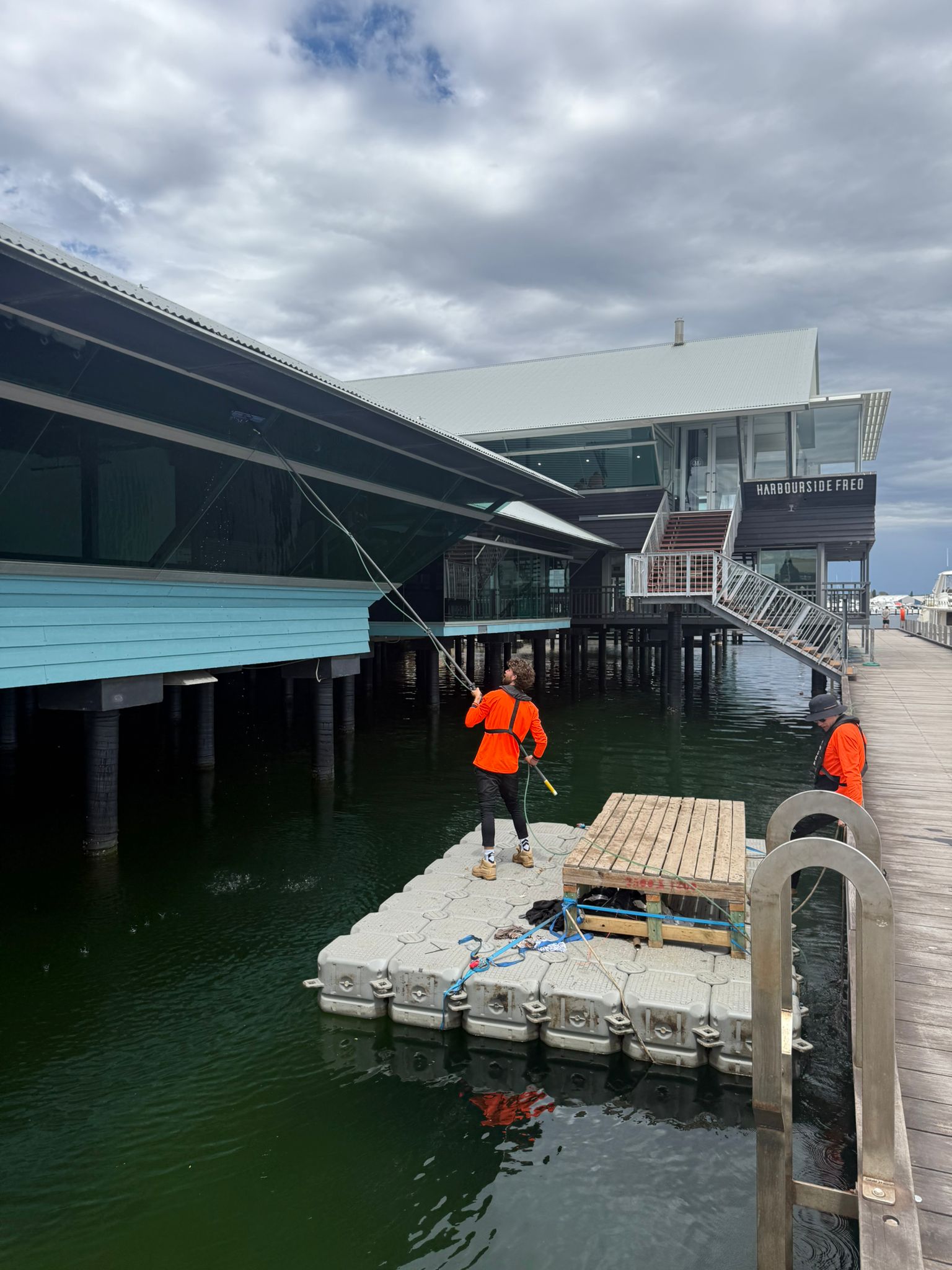 Solar panel cleaning pure water equipment on site — eco-friendly system — Purified Group Perth