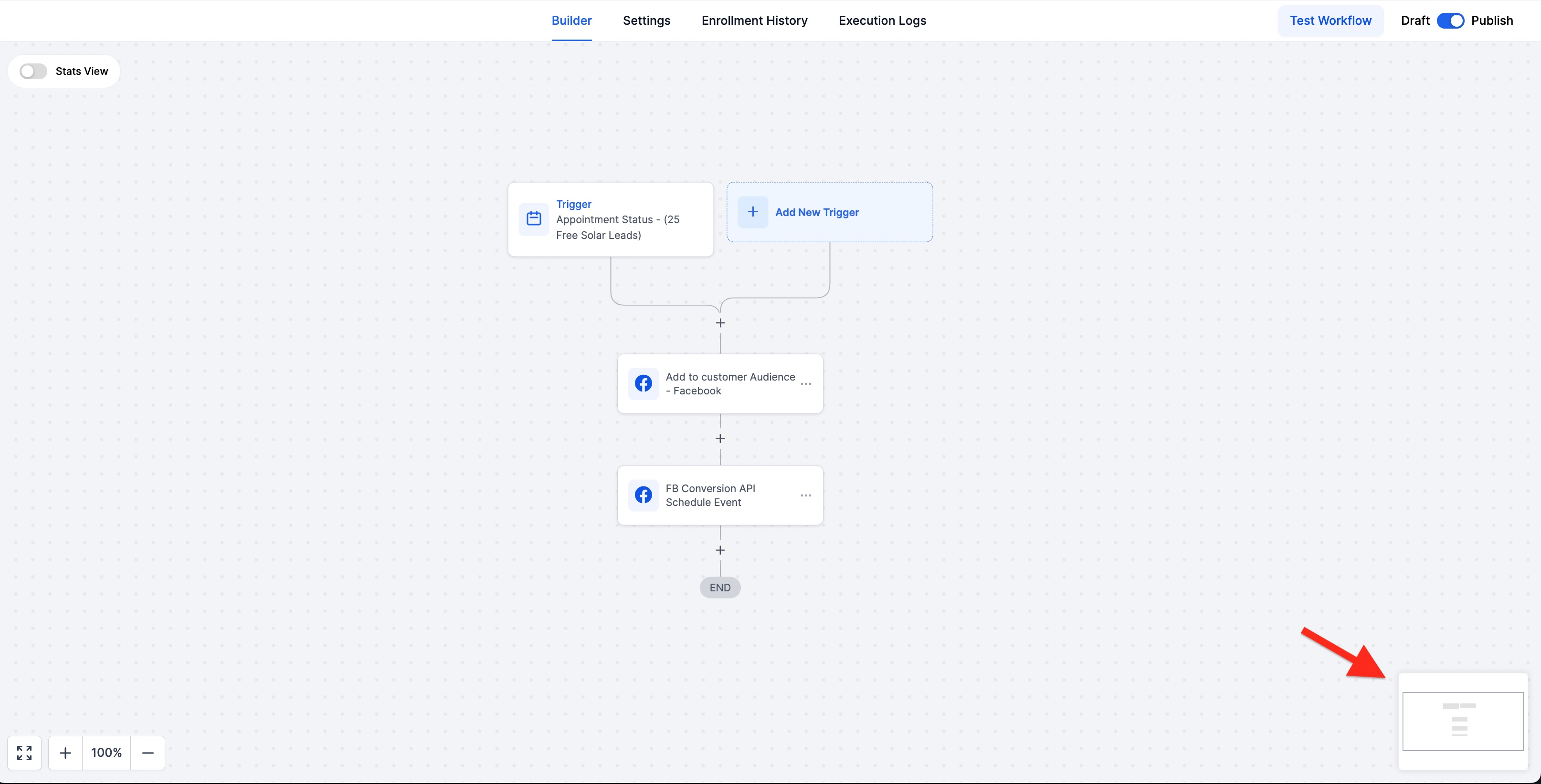 Screen showing FORM BUILDER