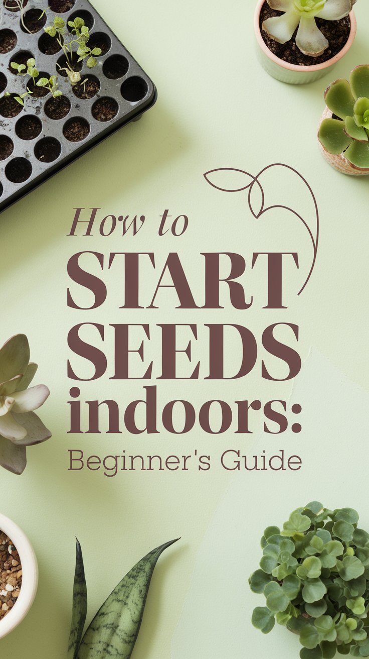 How to Start Seeds Indoors: Beginner’s Guide