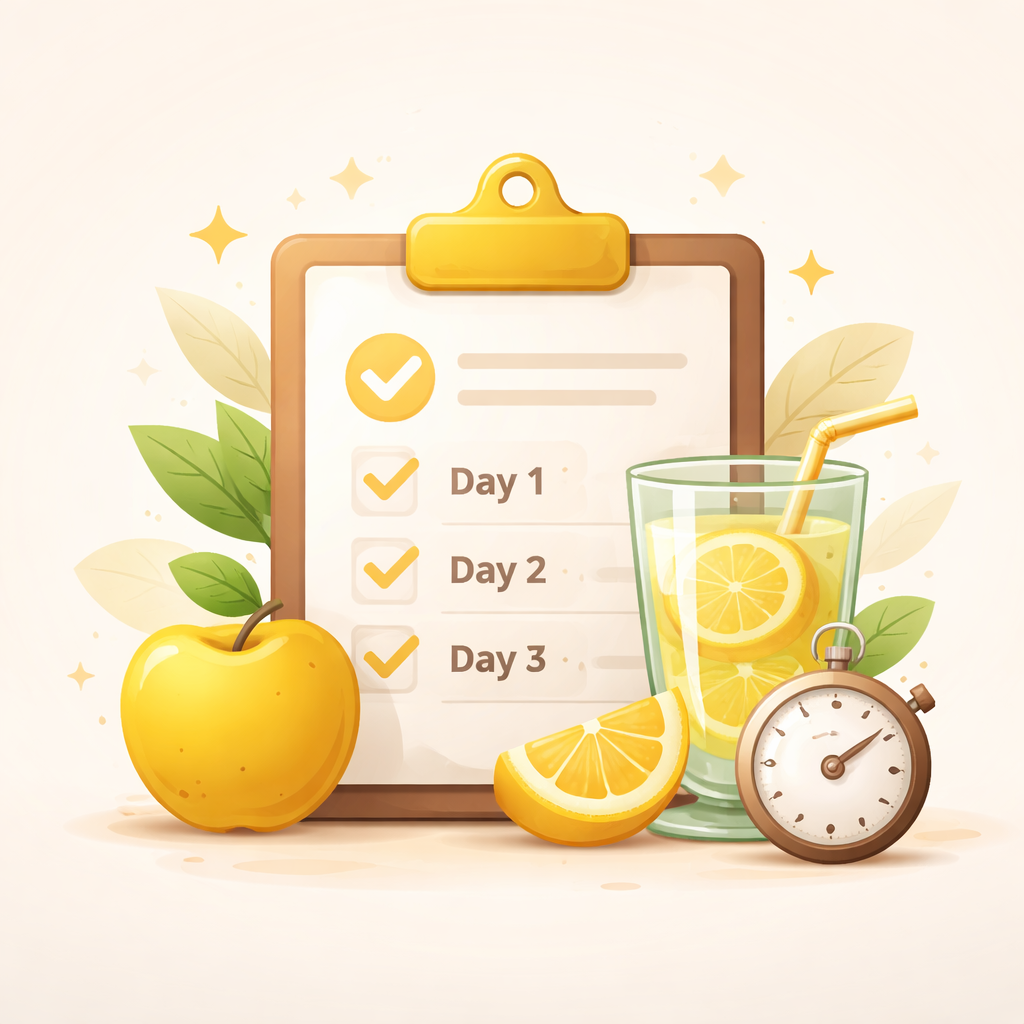 Fresh lemons and preparation