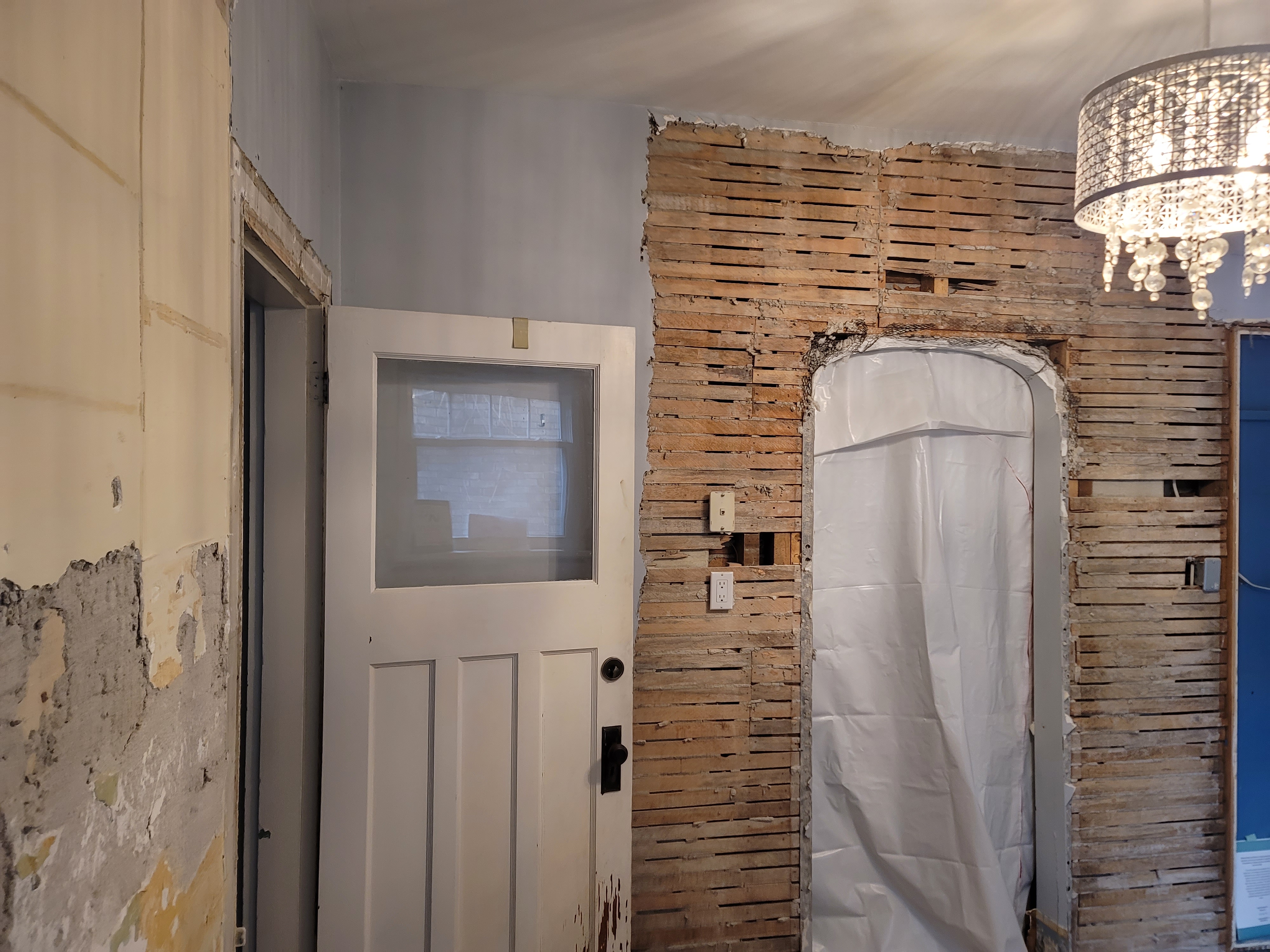 Plaster wall removal Plaster wall removal