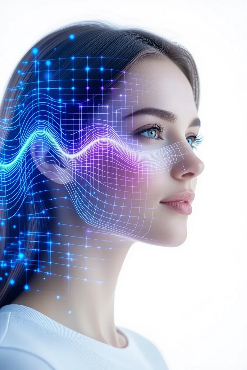 woman experiences bioresonance waves woman experiences bioresonance waves