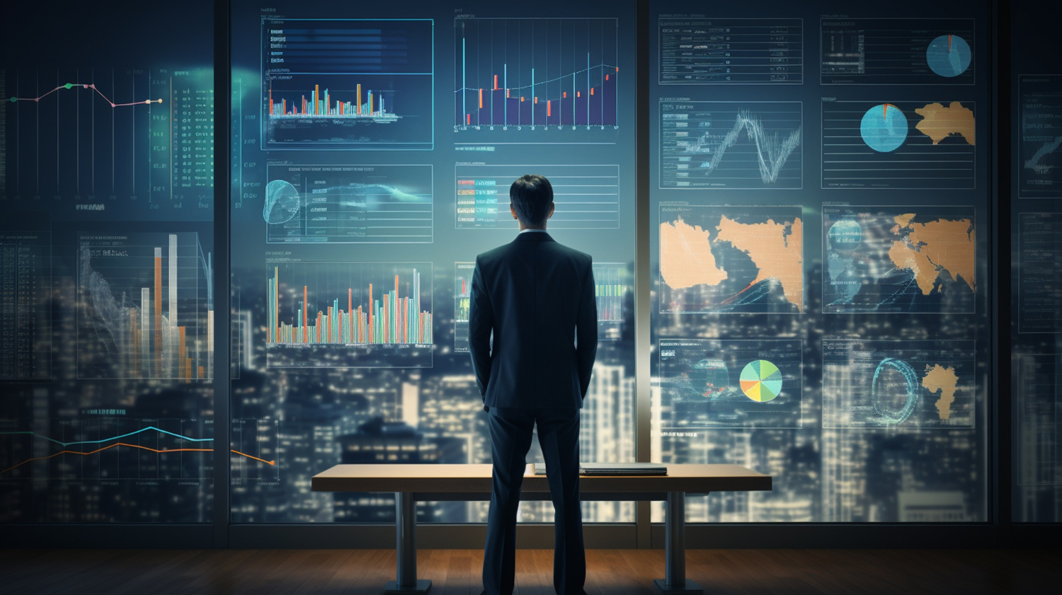 Human and AI analyzing decision data together, illustrating how explainability builds trust.