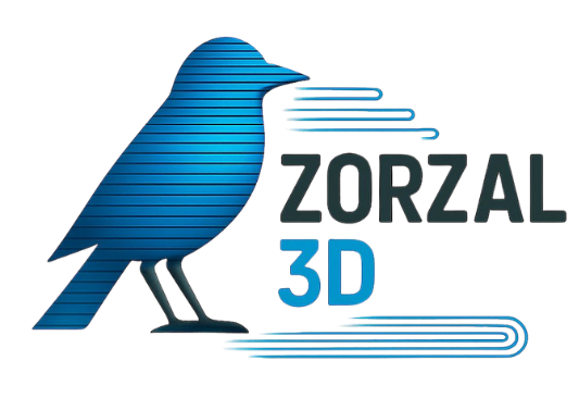 Zorzal 3D Logo