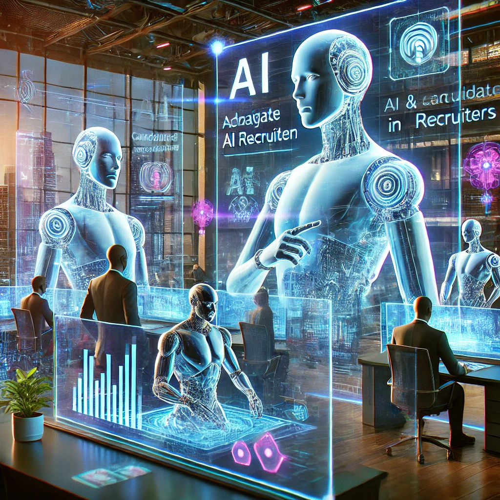 The Future of Recruitment – Bold Predictions for AI Evolution Introduction: Gazing into the Future As technology continues its relentless evolution, artificial intelligence (AI) is poised to revolutionize recruitment, fundamentally transforming how organizations attract, assess, and hire talent. From hyper-personalization to predictive hiring and immersive experiences, the recruitment industry is on the verge of a seismic shift. Preparing for these changes requires understanding emerging trends and strategically adapting to them. A Gartner survey revealed that 77% of organizations believe AI will significantly disrupt traditional recruitment practices by 2030. This chapter explores bold predictions for the future of AI in recruitment, enriched with real-world examples and actionable insights to help readers stay ahead of the curve. 14.1 Hyper-Personalization in Candidate Engagement The future of recruitment lies in delivering uniquely tailored experiences to candidates. Prediction: AI will enable hyper-personalized interactions throughout the candidate journey. By analyzing vast amounts of data—such as career history and browsing habits—AI will create experiences that resonate on an individual level. Example: AI-driven recruitment platforms will provide job recommendations tailored to candidates’ skills, aspirations, and preferences. A case study from LinkedIn Talent Blog revealed that personalized job suggestions increased application rates by 38%. Impact: Companies investing in hyper-personalization will significantly boost candidate satisfaction and engagement, gaining a competitive edge in attracting top talent. 14.2 Predictive Workforce Planning Predictive analytics will redefine how organizations anticipate workforce needs. Prediction: AI tools will predict future hiring requirements with remarkable accuracy, enabling companies to anticipate market shifts and address skill shortages proactively. Example: A multinational retail chain implemented AI-driven workforce planning tools to predict seasonal hiring demands, resulting in a 25% reduction in recruitment costs and 15% faster onboarding (Retail HR Journal). Impact: Predictive analytics will help organizations reduce inefficiencies and ensure business continuity in an ever-changing market. 14.3 Immersive Virtual Reality Experiences Virtual reality (VR) is set to transform candidate assessments and onboarding. Prediction: VR will become a standard recruitment tool, offering immersive job previews and interactive simulations to evaluate candidates effectively. Example: A logistics firm used VR assessments for warehouse roles, allowing candidates to experience job scenarios virtually. This innovative approach reduced turnover by 20% due to better candidate-role alignment (TechEd Journal). Impact: VR-based assessments will improve decision-making for both recruiters and candidates, boosting satisfaction and retention while showcasing company innovation. 14.4 Ethical AI and Trust in Recruitment Ethical considerations will become central to AI adoption in recruitment. Prediction: Candidates will demand greater transparency and fairness in AI-driven hiring processes, making ethical AI practices essential to recruitment strategies. Example: A financial services company adopted explainable AI to provide candidates with clear insights into hiring decisions, increasing candidate trust and application rates by 20% (Forbes). Impact: Organizations prioritizing ethical AI will enhance their employer brand and attract diverse, high-quality talent pools. 14.5 Global Talent Acquisition at Scale AI will eliminate traditional barriers to global recruitment. Prediction: Advanced AI systems will streamline multilingual communication, cross-border compliance, and cultural adaptation, enabling organizations to tap into global talent markets seamlessly. Example: A tech giant employed AI chatbots to engage multilingual candidates, doubling their international hires within a year (Global Recruitment Insights). Impact: Global AI-driven recruitment will foster diversity, innovation, and agility, ensuring competitiveness in a globalized marketplace. 14.6 Continuous Learning and Adaptive AI Systems Adaptive AI will keep recruitment strategies ahead of industry trends. Prediction: AI systems will continuously learn and refine their capabilities, staying aligned with evolving market demands and industry innovations. Example: An IT company used an adaptive AI recruitment platform to identify emerging roles in cybersecurity and recommended targeted upskilling programs for recruiters, reducing hiring gaps by 30% (Gartner Recruitment Insights). Impact: Continuous learning ensures AI tools remain relevant, empowering organizations to navigate complex talent landscapes effectively. 14.7 AI-Driven Collaboration Across Industries Collaborative AI initiatives will accelerate recruitment innovation. Prediction: Cross-industry partnerships will drive the development of shared AI platforms and solutions to address common recruitment challenges. Example: A consortium of healthcare providers and tech firms developed an AI-based credential verification system, streamlining hiring processes across sectors (Healthcare Hiring Journal). Impact: Collaborative efforts will standardize best practices, improve efficiencies, and encourage innovation across industries. Summary: Embracing the Future of Recruitment The future of recruitment lies at the intersection of technology and human ingenuity. By leveraging AI advancements—such as hyper-personalization, predictive analytics, and ethical practices—organizations can navigate a rapidly evolving hiring landscape. This chapter provides a forward-looking perspective, equipping recruiters to lead with innovation, adaptability, and integrity in the AI-driven era. The Future of Recruitment – Bold Predictions for AI Evolution Introduction: Gazing into the Future As technology continues its relentless evolution, artificial intelligence (AI) is poised to revolutionize recruitment, fundamentally transforming how organizations attract, assess, and hire talent. From hyper-personalization to predictive hiring and immersive experiences, the recruitment industry is on the verge of a seismic shift. Preparing for these changes requires understanding emerging trends and strategically adapting to them. A Gartner survey revealed that 77% of organizations believe AI will significantly disrupt traditional recruitment practices by 2030. This chapter explores bold predictions for the future of AI in recruitment, enriched with real-world examples and actionable insights to help readers stay ahead of the curve. 14.1 Hyper-Personalization in Candidate Engagement The future of recruitment lies in delivering uniquely tailored experiences to candidates. Prediction: AI will enable hyper-personalized interactions throughout the candidate journey. By analyzing vast amounts of data—such as career history and browsing habits—AI will create experiences that resonate on an individual level. Example: AI-driven recruitment platforms will provide job recommendations tailored to candidates’ skills, aspirations, and preferences. A case study from LinkedIn Talent Blog revealed that personalized job suggestions increased application rates by 38%. Impact: Companies investing in hyper-personalization will significantly boost candidate satisfaction and engagement, gaining a competitive edge in attracting top talent. 14.2 Predictive Workforce Planning Predictive analytics will redefine how organizations anticipate workforce needs. Prediction: AI tools will predict future hiring requirements with remarkable accuracy, enabling companies to anticipate market shifts and address skill shortages proactively. Example: A multinational retail chain implemented AI-driven workforce planning tools to predict seasonal hiring demands, resulting in a 25% reduction in recruitment costs and 15% faster onboarding (Retail HR Journal). Impact: Predictive analytics will help organizations reduce inefficiencies and ensure business continuity in an ever-changing market. 14.3 Immersive Virtual Reality Experiences Virtual reality (VR) is set to transform candidate assessments and onboarding. Prediction: VR will become a standard recruitment tool, offering immersive job previews and interactive simulations to evaluate candidates effectively. Example: A logistics firm used VR assessments for warehouse roles, allowing candidates to experience job scenarios virtually. This innovative approach reduced turnover by 20% due to better candidate-role alignment (TechEd Journal). Impact: VR-based assessments will improve decision-making for both recruiters and candidates, boosting satisfaction and retention while showcasing company innovation. 14.4 Ethical AI and Trust in Recruitment Ethical considerations will become central to AI adoption in recruitment. Prediction: Candidates will demand greater transparency and fairness in AI-driven hiring processes, making ethical AI practices essential to recruitment strategies. Example: A financial services company adopted explainable AI to provide candidates with clear insights into hiring decisions, increasing candidate trust and application rates by 20% (Forbes). Impact: Organizations prioritizing ethical AI will enhance their employer brand and attract diverse, high-quality talent pools. 14.5 Global Talent Acquisition at Scale AI will eliminate traditional barriers to global recruitment. Prediction: Advanced AI systems will streamline multilingual communication, cross-border compliance, and cultural adaptation, enabling organizations to tap into global talent markets seamlessly. Example: A tech giant employed AI chatbots to engage multilingual candidates, doubling their international hires within a year (Global Recruitment Insights). Impact: Global AI-driven recruitment will foster diversity, innovation, and agility, ensuring competitiveness in a globalized marketplace. 14.6 Continuous Learning and Adaptive AI Systems Adaptive AI will keep recruitment strategies ahead of industry trends. Prediction: AI systems will continuously learn and refine their capabilities, staying aligned with evolving market demands and industry innovations. Example: An IT company used an adaptive AI recruitment platform to identify emerging roles in cybersecurity and recommended targeted upskilling programs for recruiters, reducing hiring gaps by 30% (Gartner Recruitment Insights). Impact: Continuous learning ensures AI tools remain relevant, empowering organizations to navigate complex talent landscapes effectively. 14.7 AI-Driven Collaboration Across Industries Collaborative AI initiatives will accelerate recruitment innovation. Prediction: Cross-industry partnerships will drive the development of shared AI platforms and solutions to address common recruitment challenges. Example: A consortium of healthcare providers and tech firms developed an AI-based credential verification system, streamlining hiring processes across sectors (Healthcare Hiring Journal). Impact: Collaborative efforts will standardize best practices, improve efficiencies, and encourage innovation across industries. Summary: Embracing the Future of Recruitment The future of recruitment lies at the intersection of technology and human ingenuity. By leveraging AI advancements—such as hyper-personalization, predictive analytics, and ethical practices—organizations can navigate a rapidly evolving hiring landscape. This chapter provides a forward-looking perspective, equipping recruiters to lead with innovation, adaptability, and integrity in the AI-driven era.
