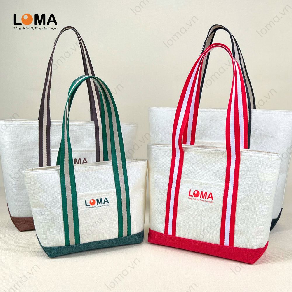 Mẫu túi đay in chuyển nhiệt