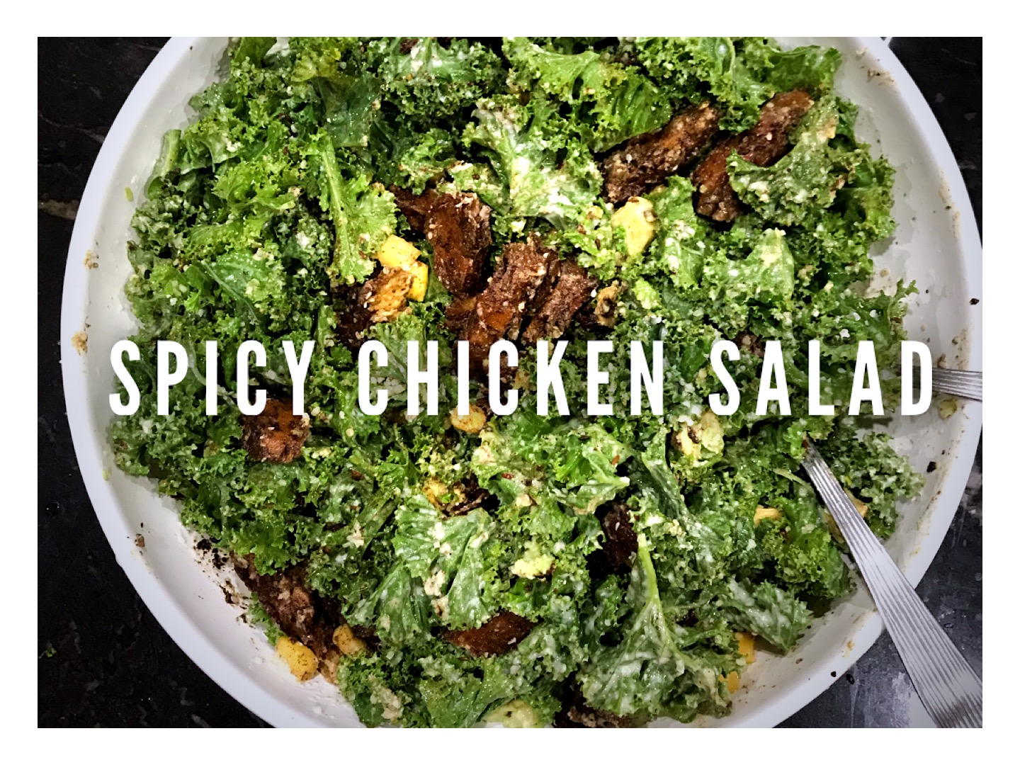 Spicy 'Chicken' Salad