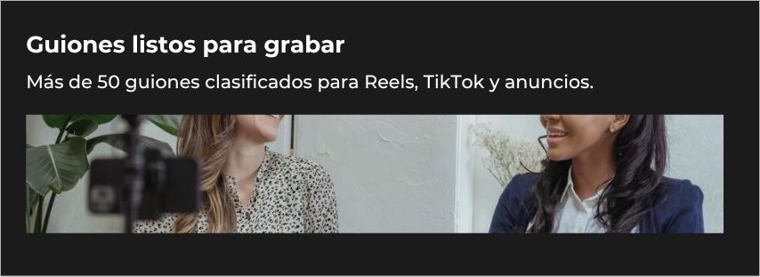 Guiones listos para grabar