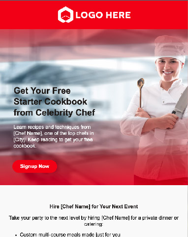Culinary Chef Campaign Campaign