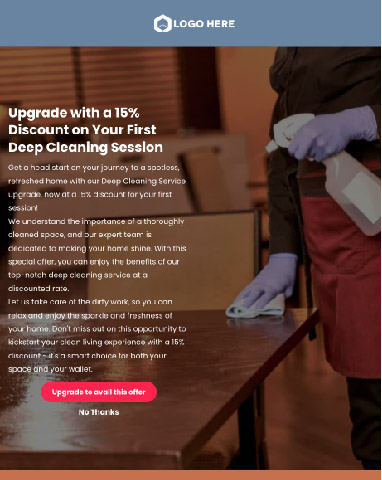 Commercial Sanitation Services Upsell