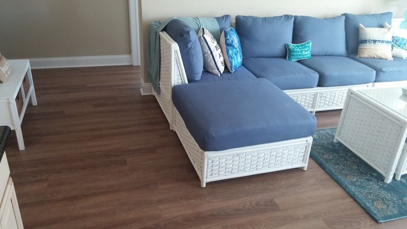 Elegant bedroom tile flooring installation for a modern look