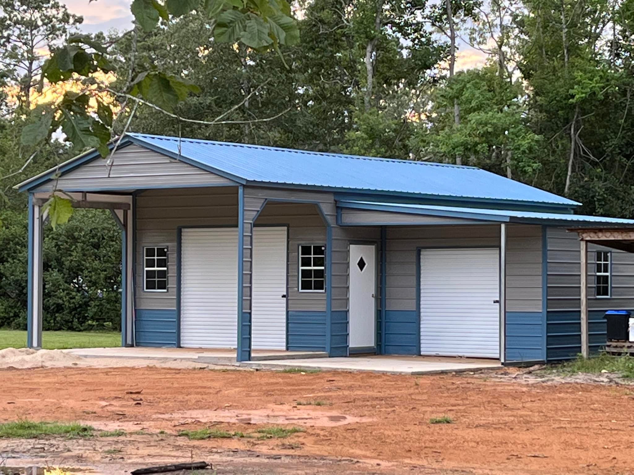 28x30x10/7 metal building