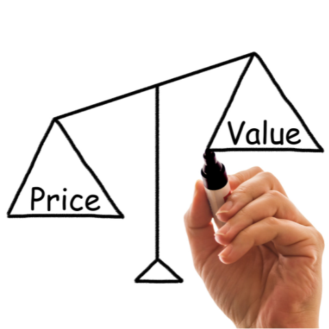 pricing versus value