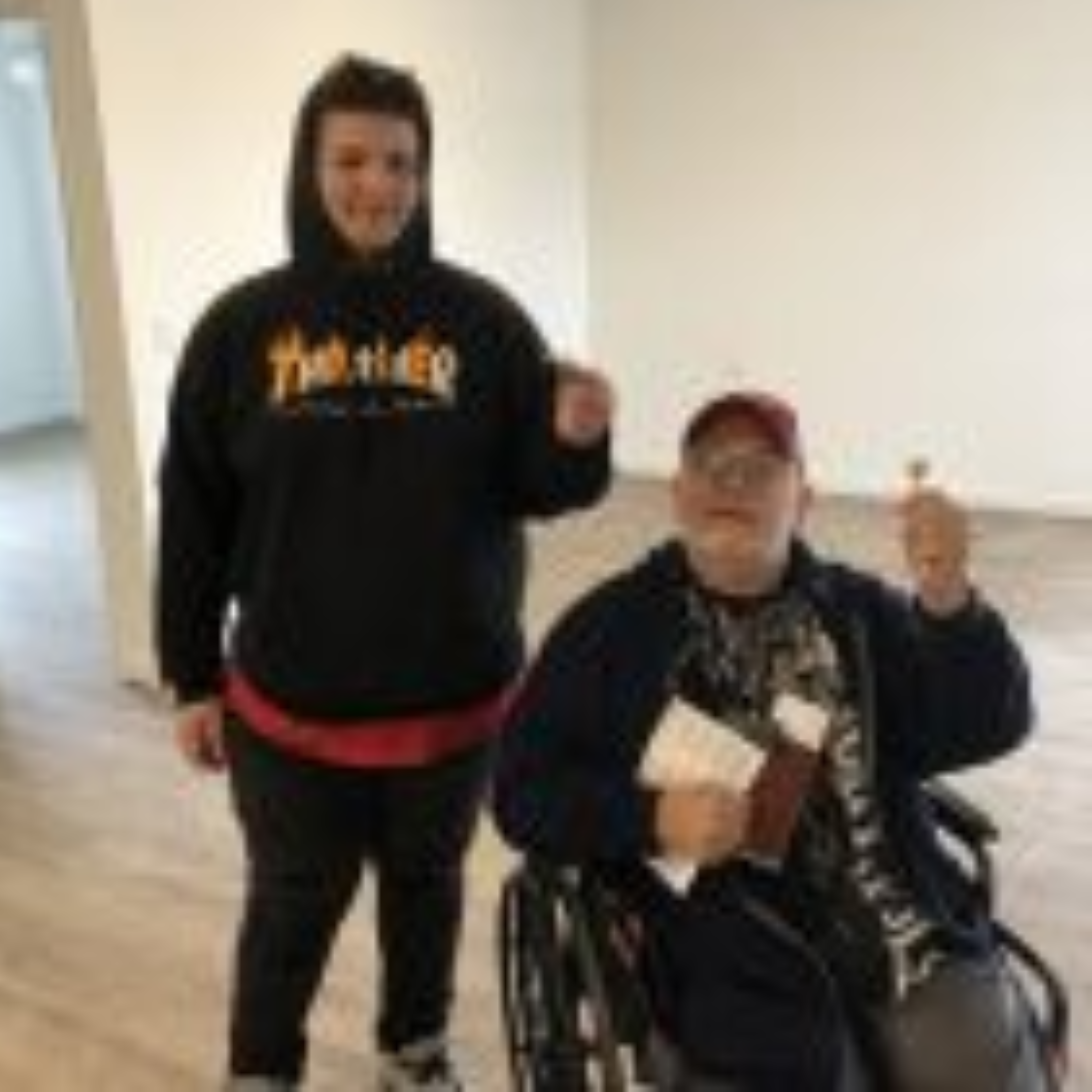 Joy and his Grandson, Dreden