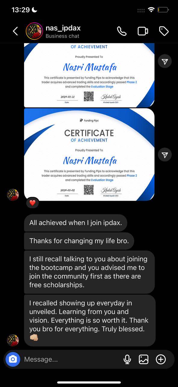 Student Success Story