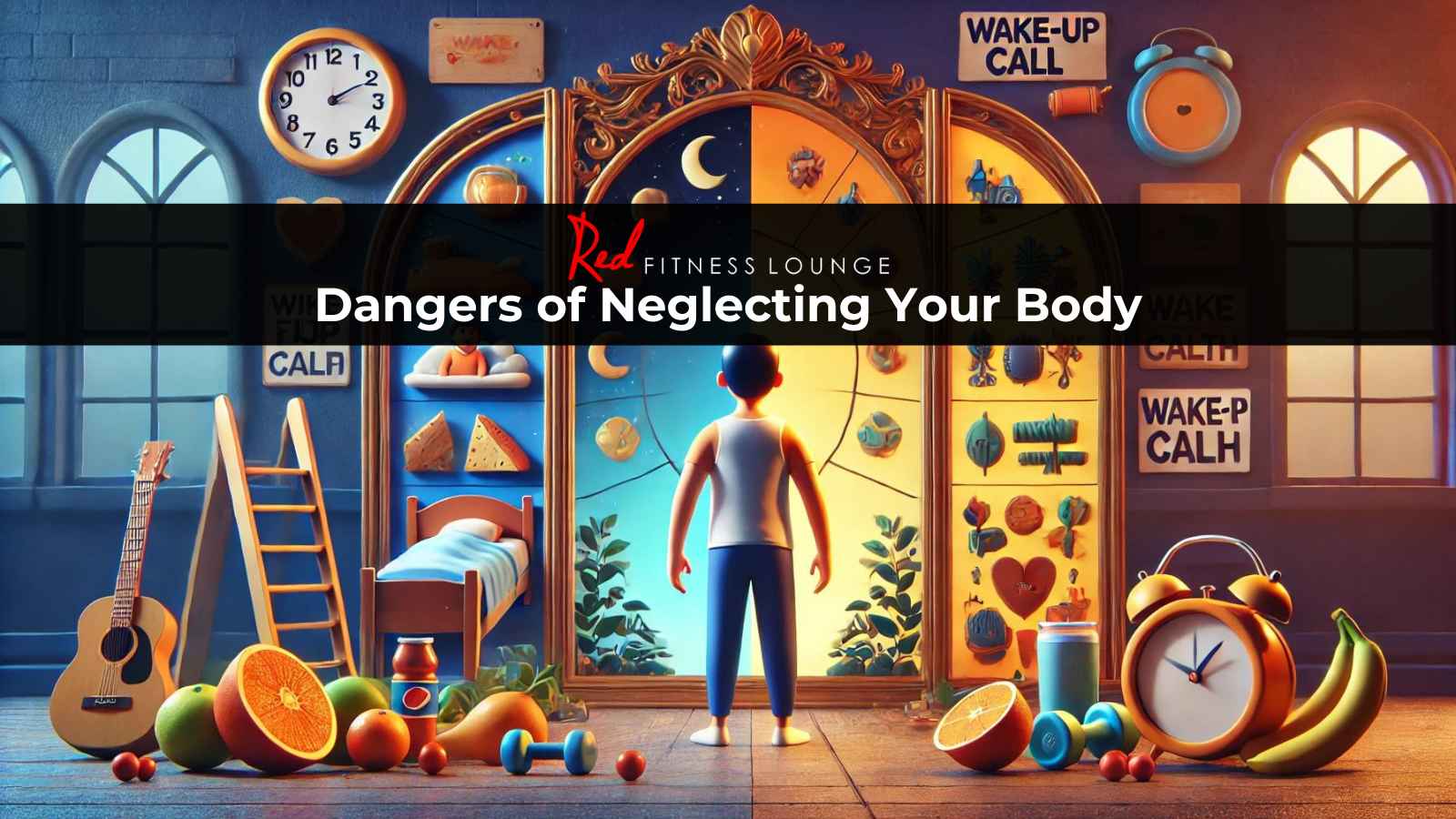 infographic image depicting the dangers of neglecting your body infographic image depicting the dangers of neglecting your body