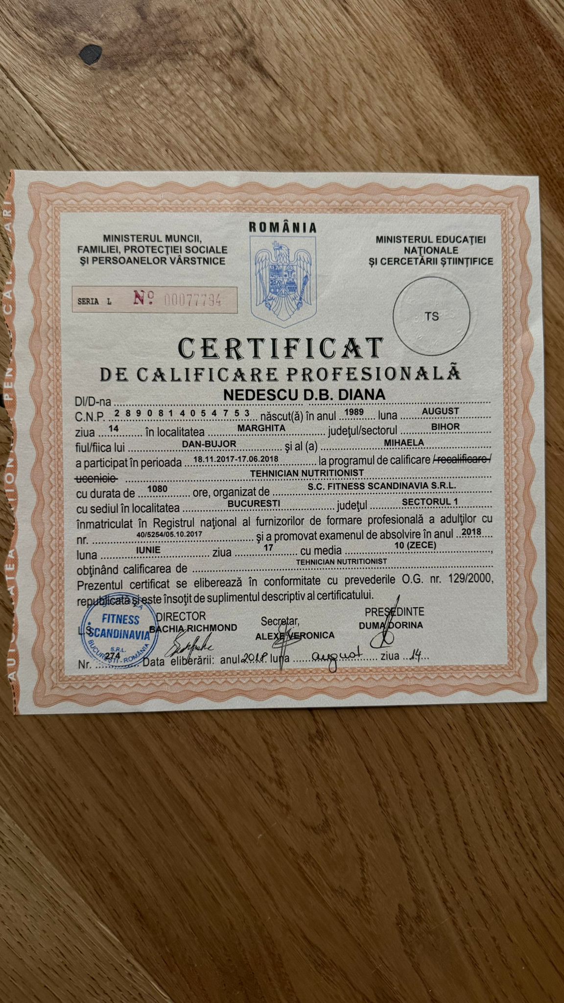 Certificare 2