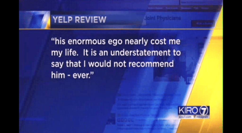 online reviews