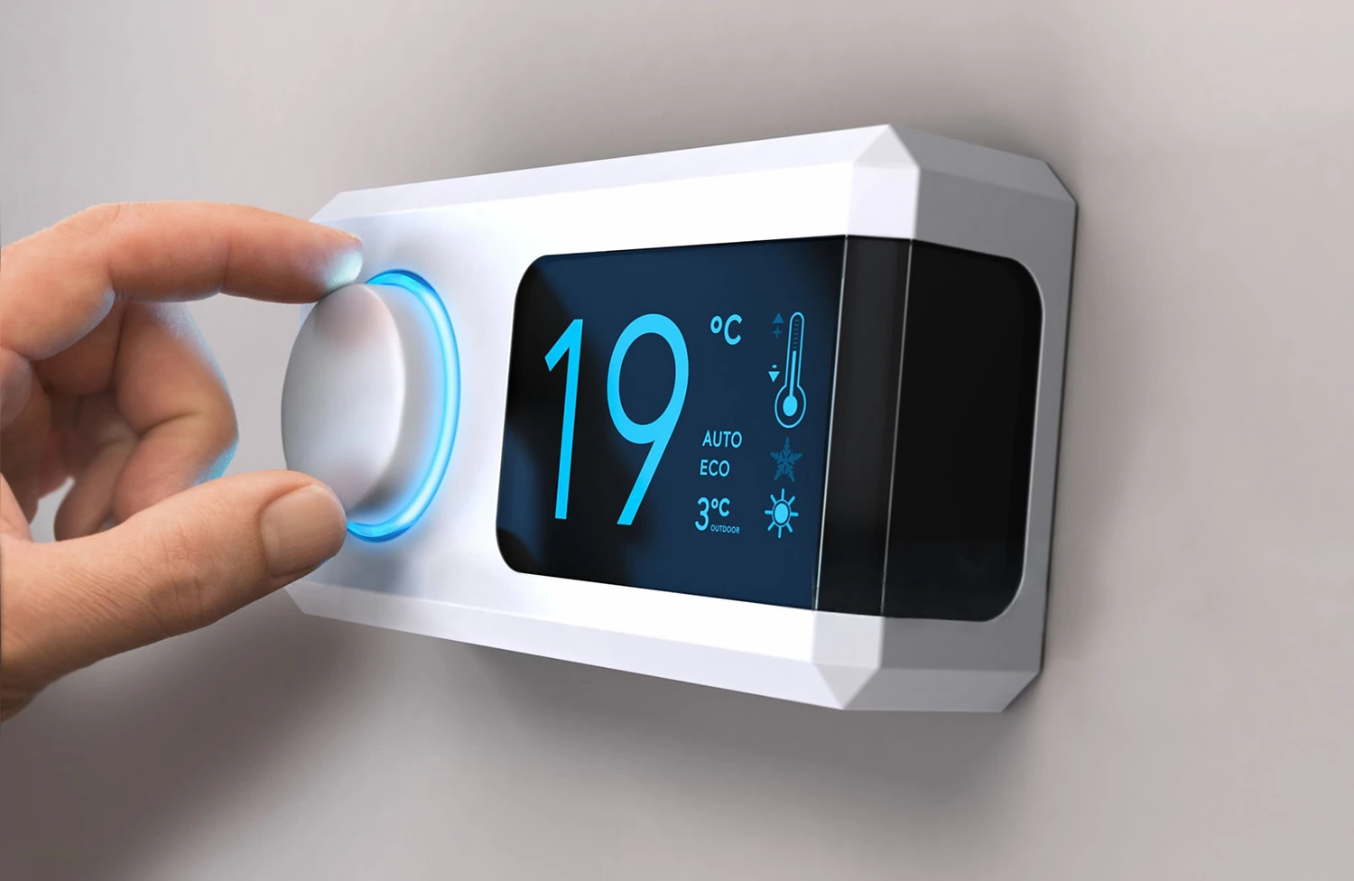 Lowering thermostat
