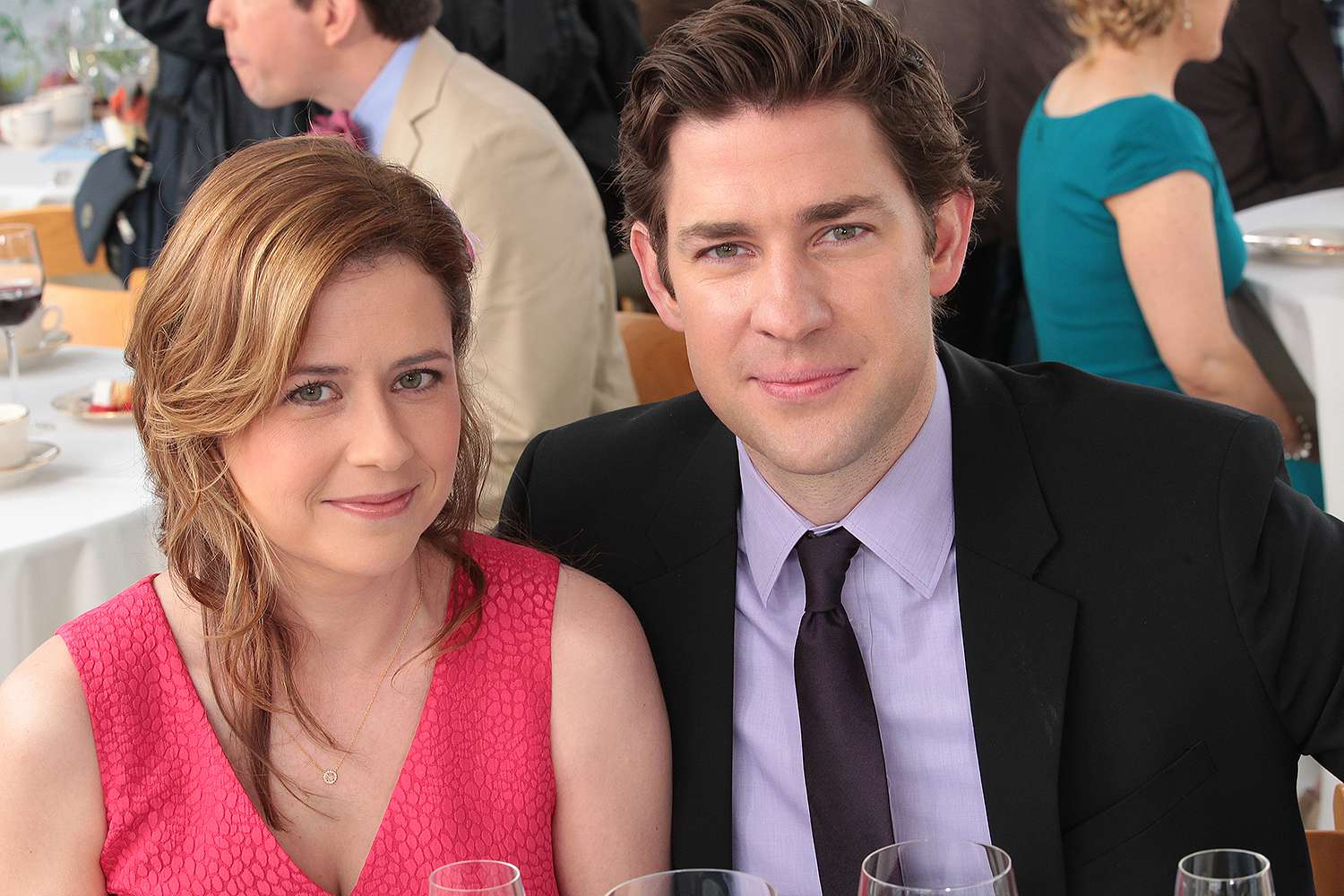 Jim and Pam