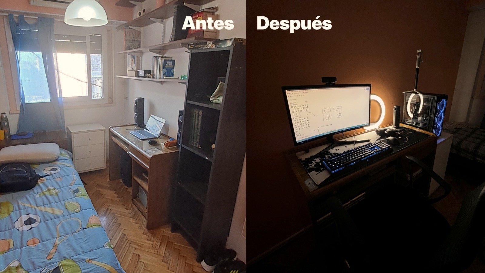 Setup Antes y Despues