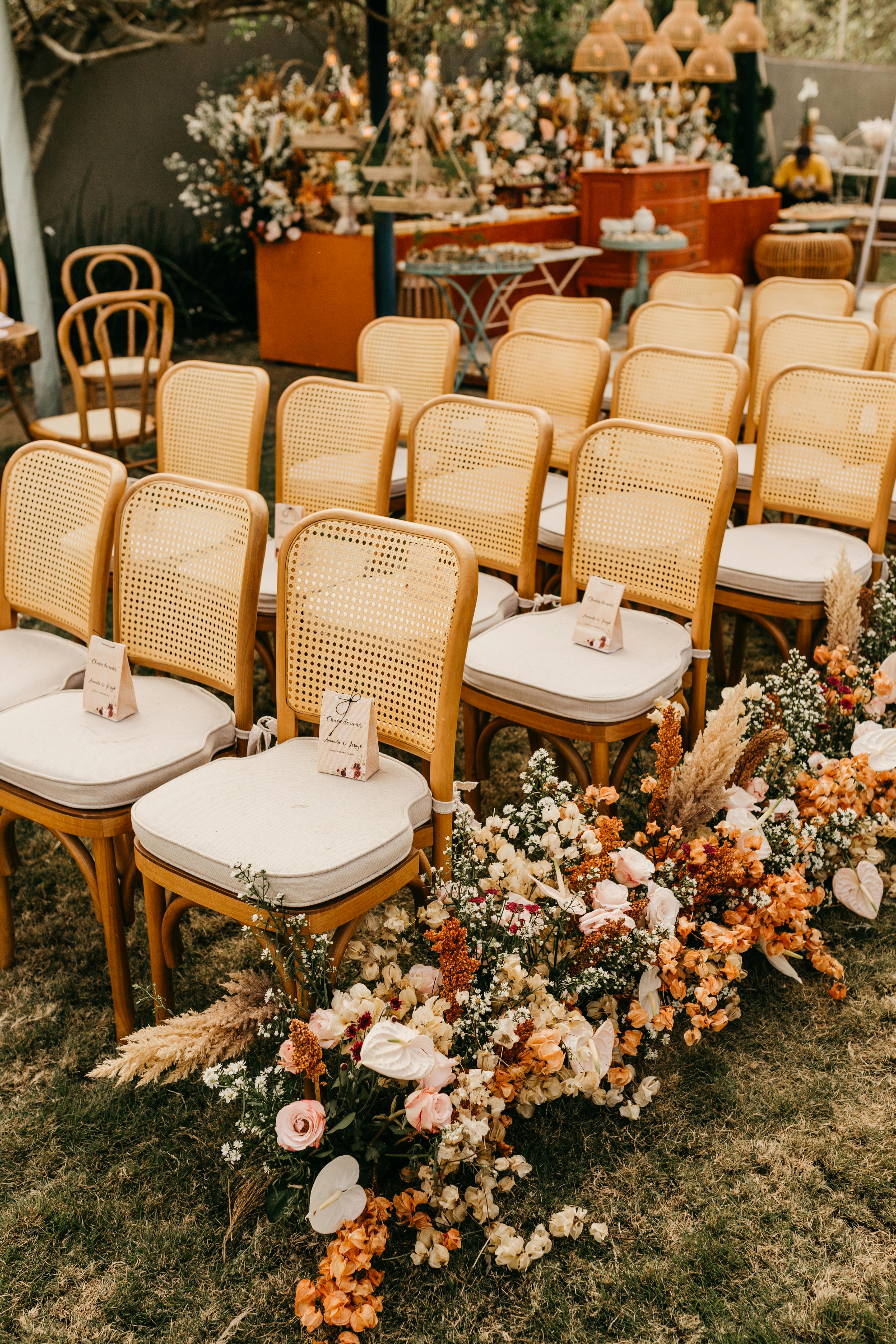 Venue showing chair setup Venue showing chair setup
