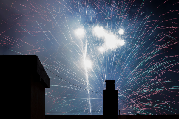 firework damage to your roof, kennesaw, georgia