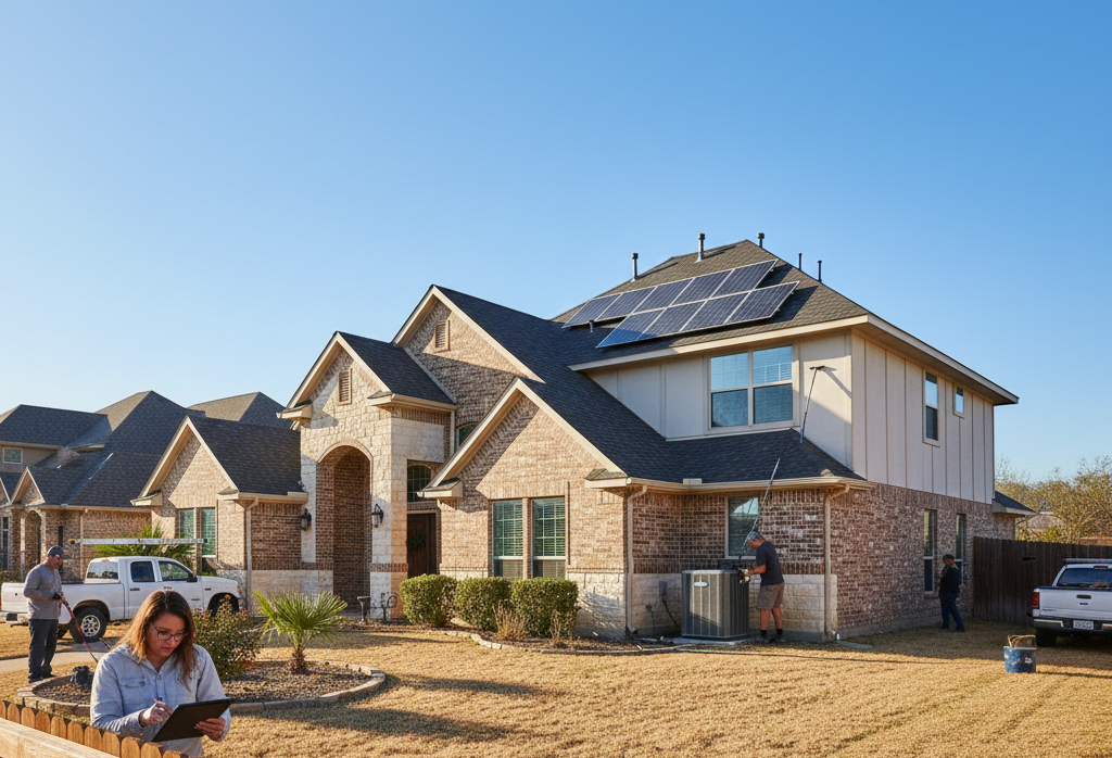 Home maintenance costs in Texas