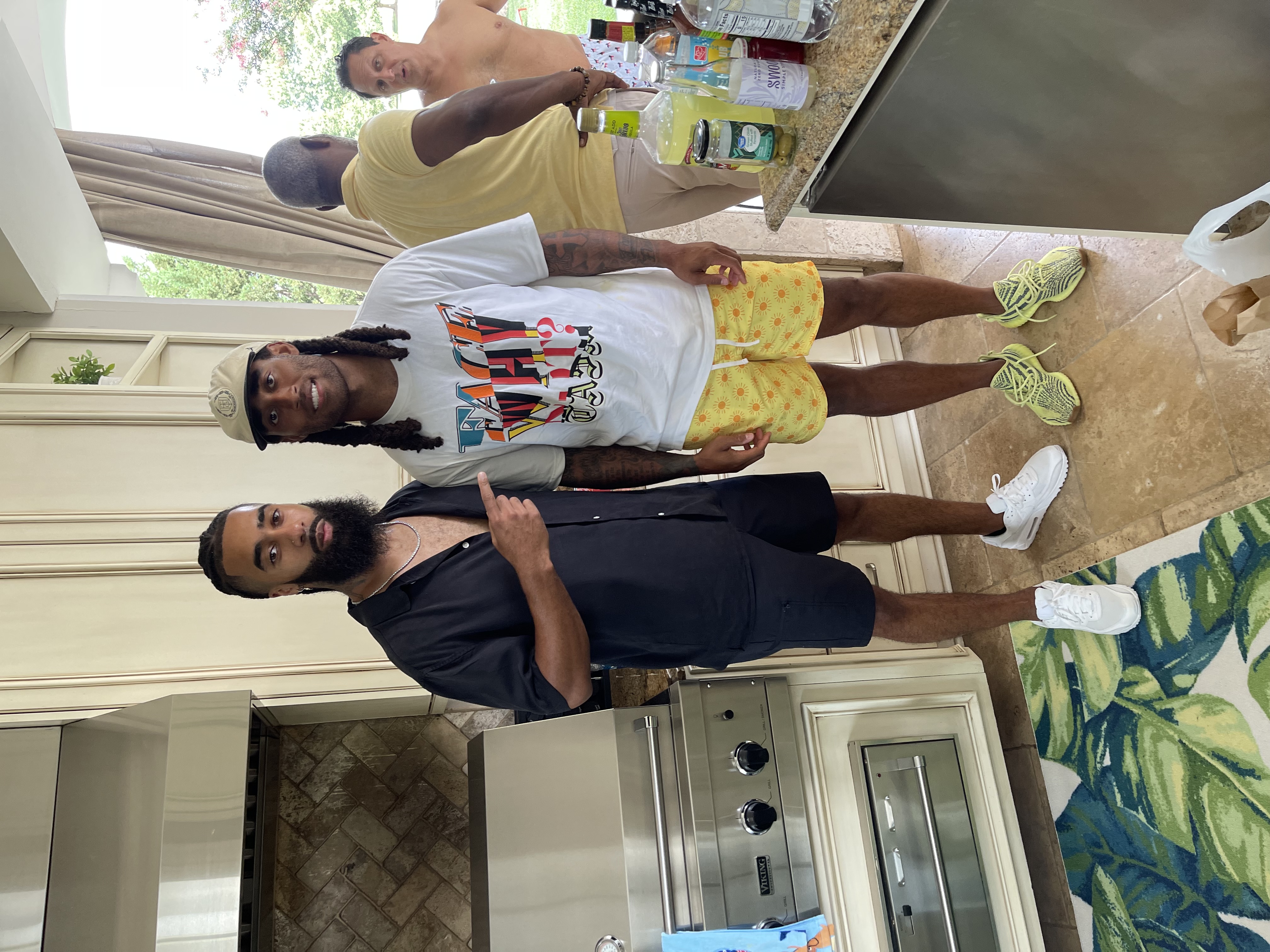 Outdoor festival bartending setup with high-capacity service