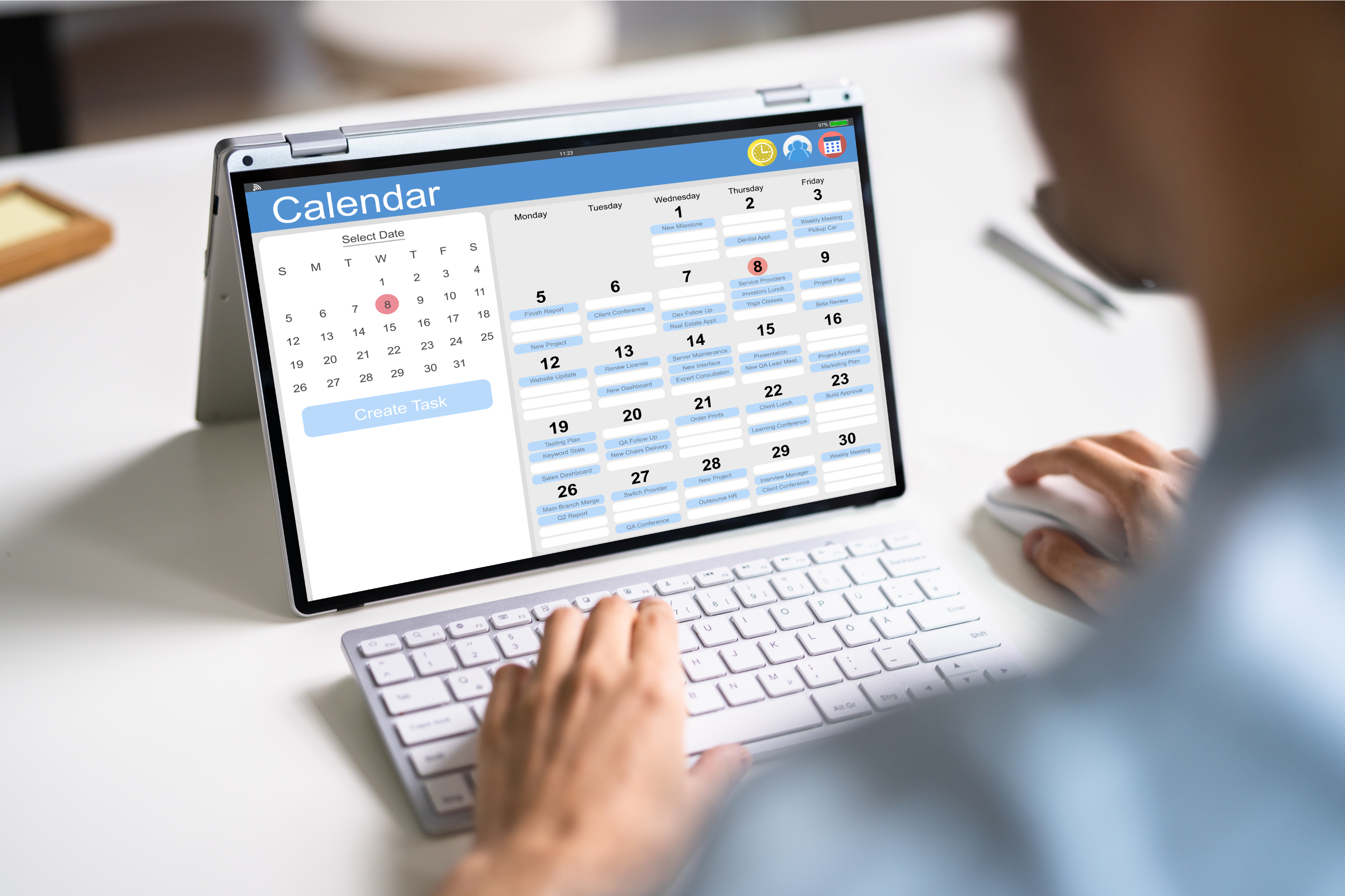 Booking Meeting Calendar Appointment