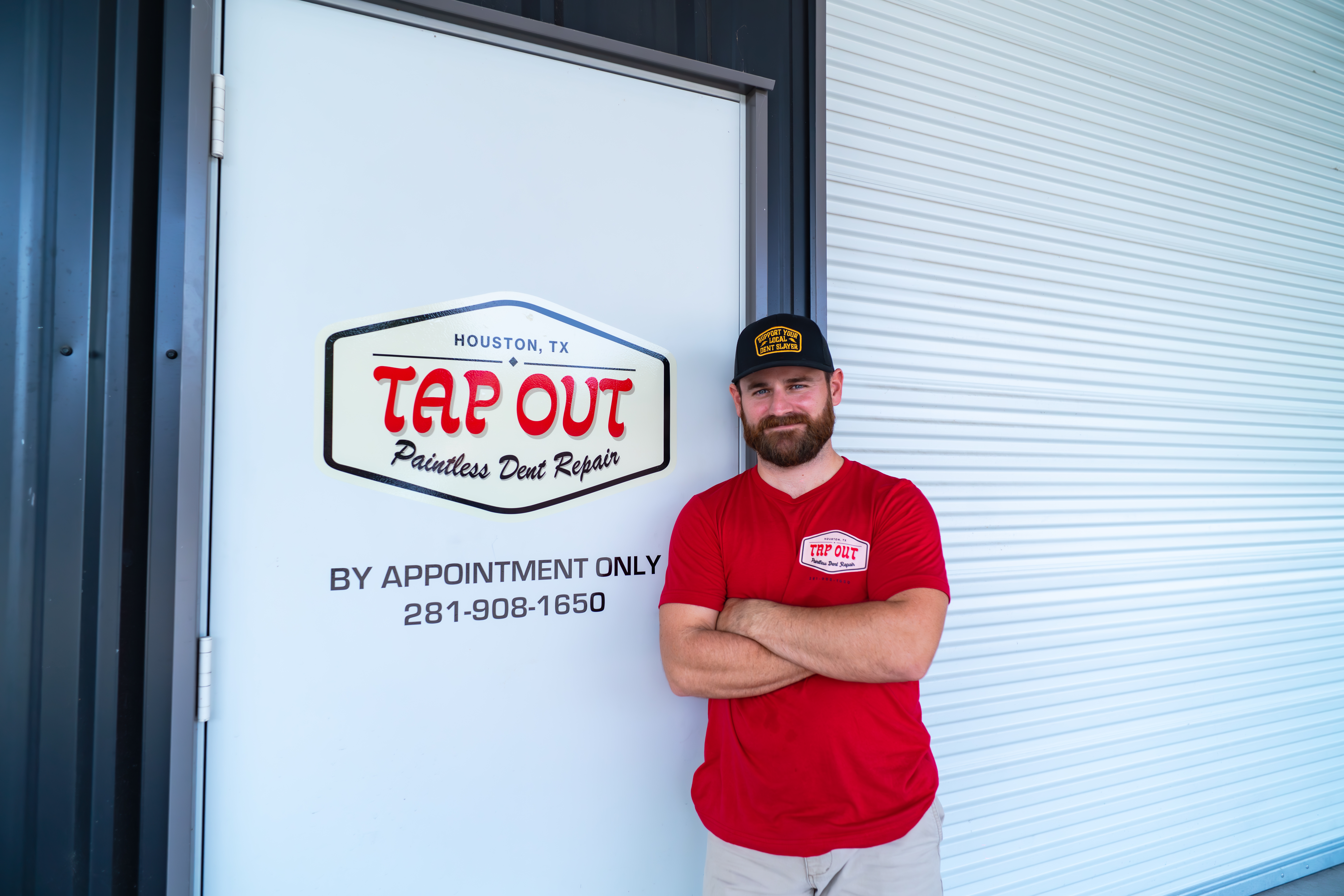 Show owner, Aaron Watkins, at his Spring Branch location