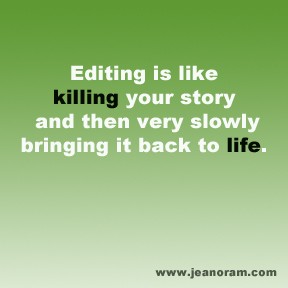 Editing Your Story