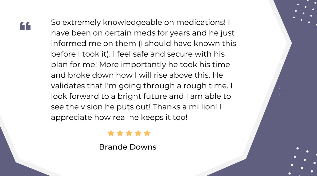 Brande DownsTestimony for MedPsych Integrated medication management