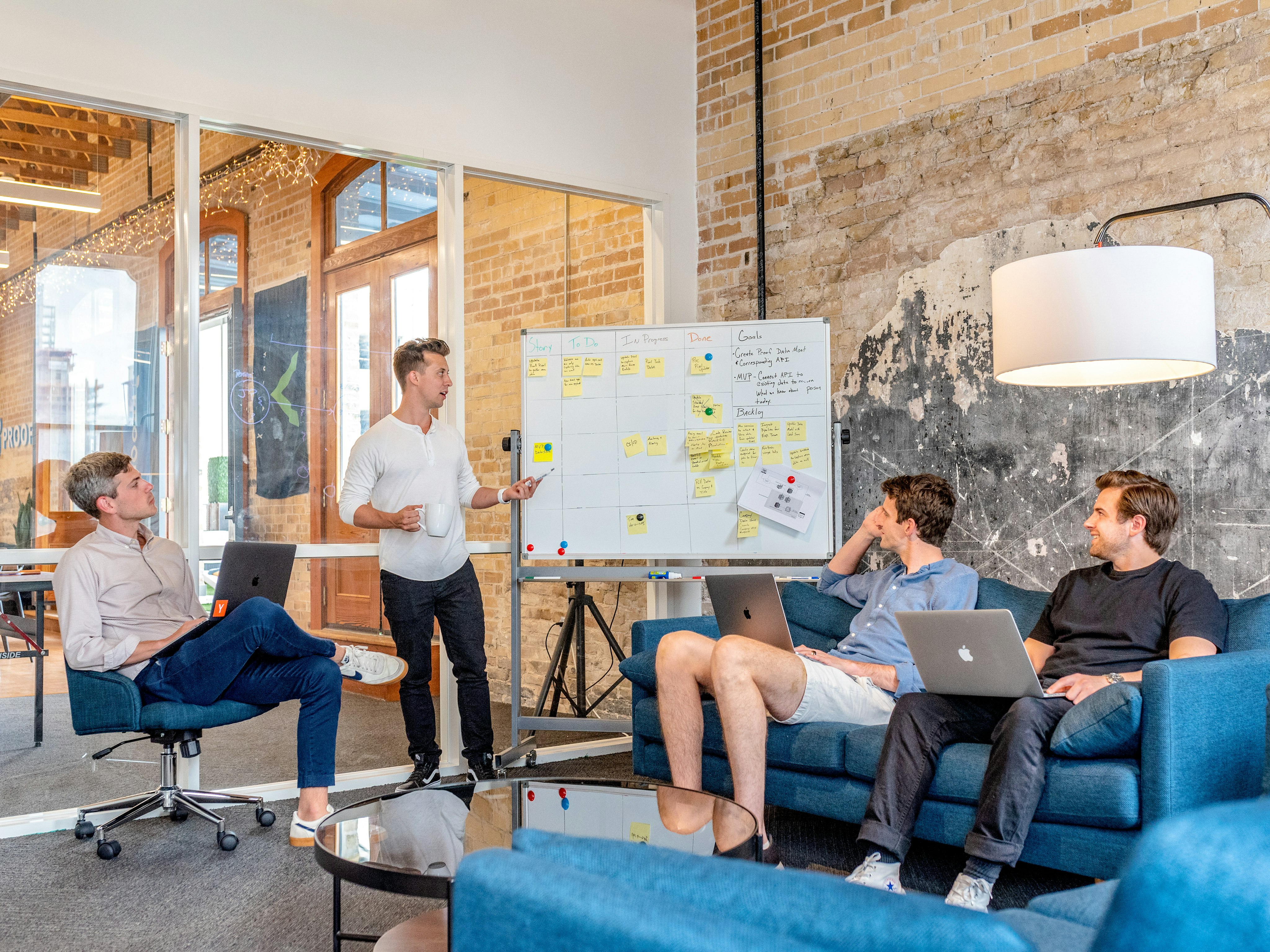 HVAC team with digital strategist