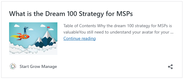 What is the Dream 100?