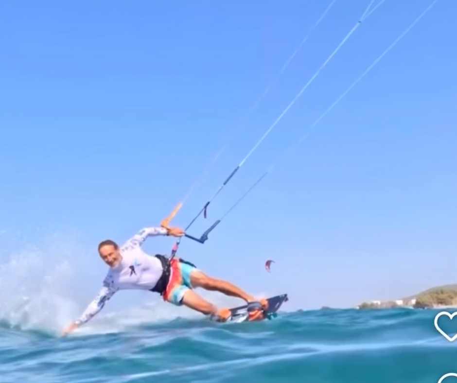 Kiting on namastewater 1