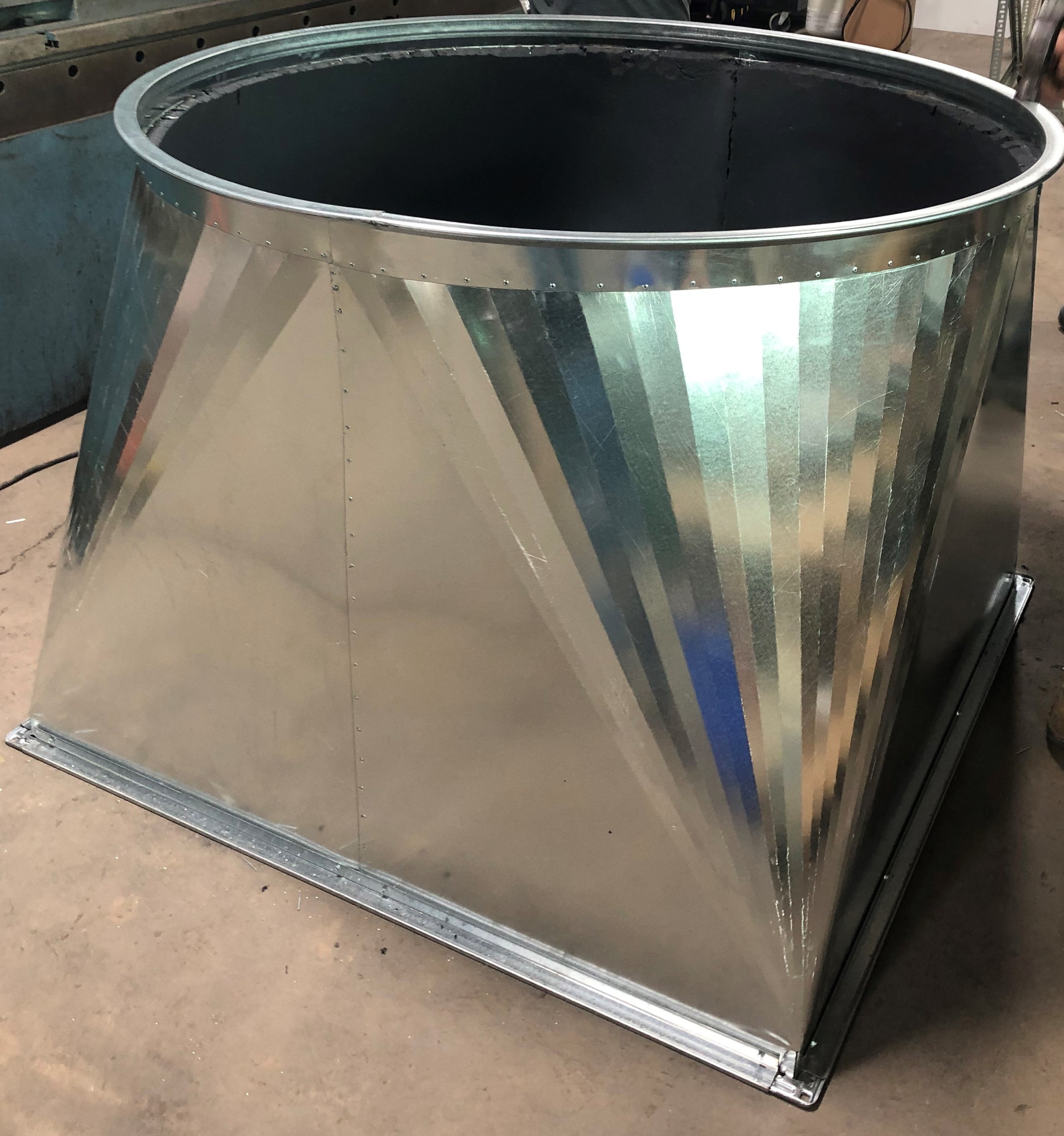 Finished stainless sections