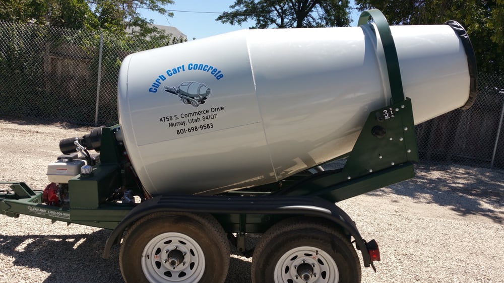 Curb Cart Concrete Service