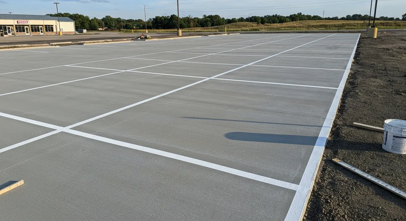 Commercial concrete project